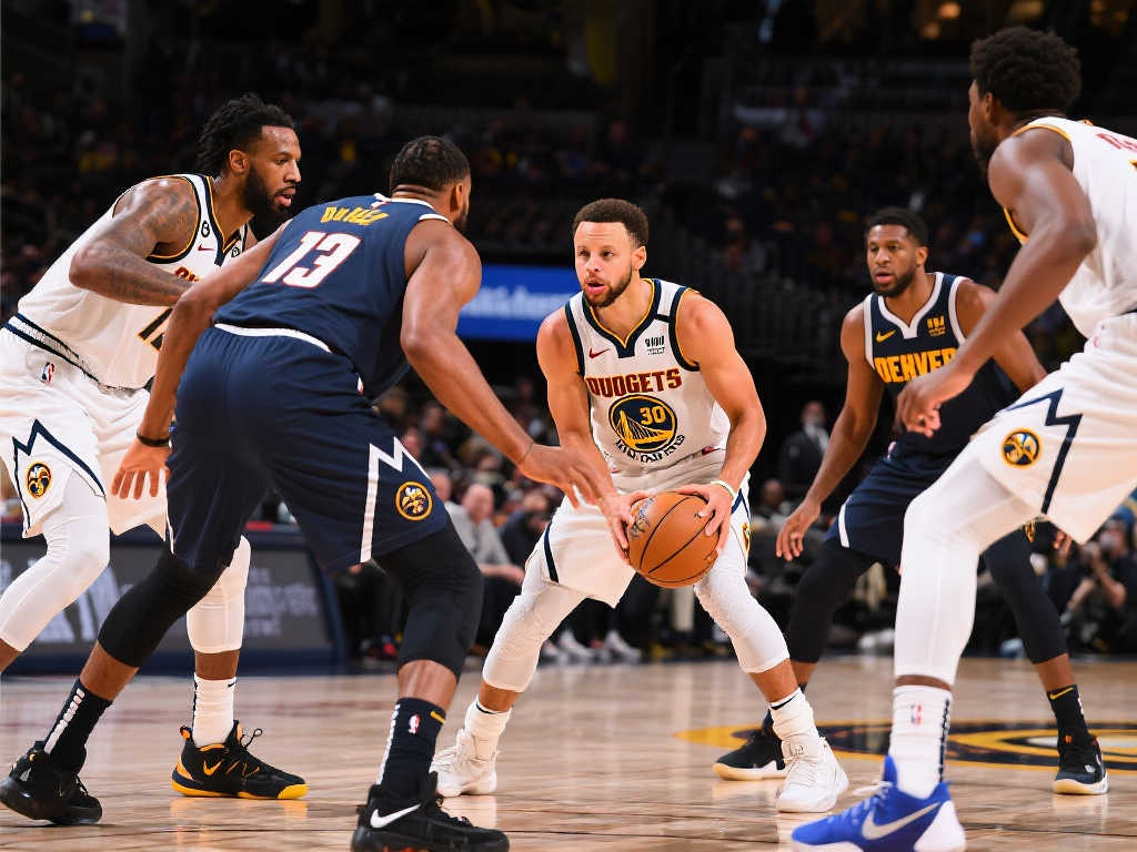 掘金完美阵容碾压库里，冠军防守强势回归！